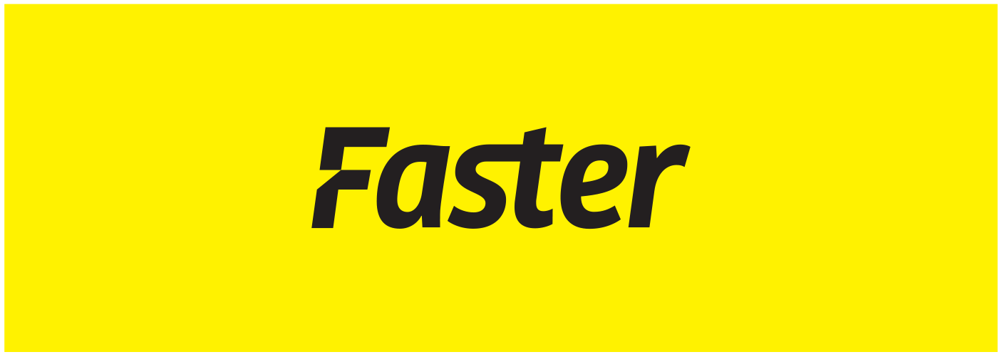 Faster Logo